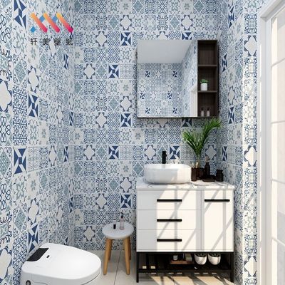 comprar Papel de parede de revestimento de azulejos para banheiro online manufacture