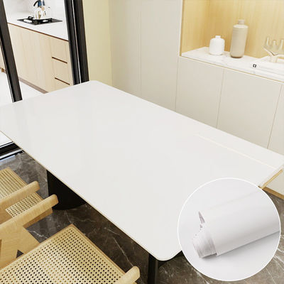 comprar Papel de parede de mesa de cozinha 3D à prova d'água branco de 100 m de papel de contacto de mármore brilhante online manufacture