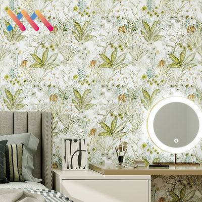 comprar Mejorar su decoración de la casa con autoadhesivo de papel pintado floral rollo de flores naturales online manufacture
