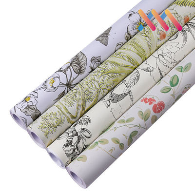 kopen Zelfklevend PVC waterdicht natuurlijke bloemen muurstijl Moderne ontwerpstijl voor elke gladde en schone ruimte in uw huis online manufacture