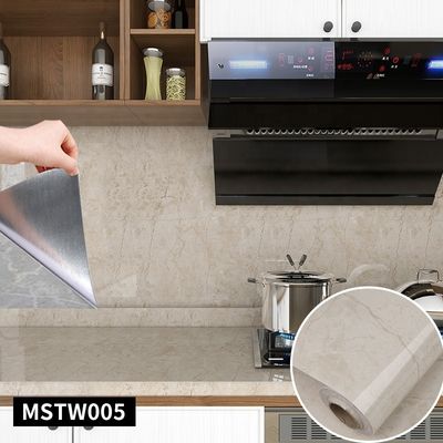 주문 ECO 친화적 인 대리석 PVC 벽지 기하학적 10 미터 대리석 벽 스티커 online manufacture
