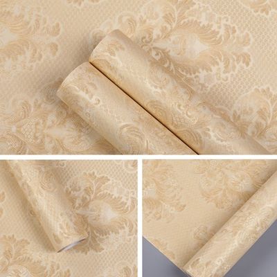 購入 防湿 ゴールド 凸版壁紙 10 メートル 凸版 皮とスティック 壁紙 online manufacture
