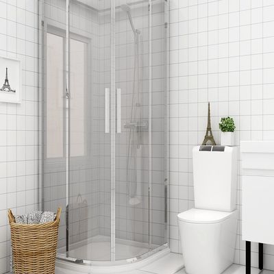 kopen Vochtbestendige keramische tegels 3D behang voor keuken Behang badkamer 3d wall stickers online manufacture