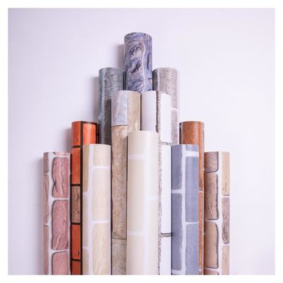 comprare Peel and Stick Vinyl Wallpaper Anti-Static Natural Stone Home Wallpaper per la decorazione interna online manufacture