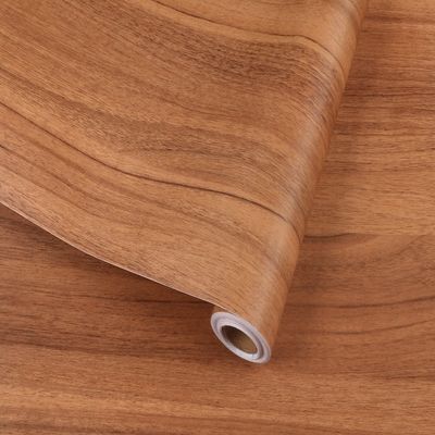 Beli Tingkatkan dinding interior Anda dengan Wallpaper Self-Adhesive Wood Grain Ideal untuk apartemen dan ruang hiburan online manufacture