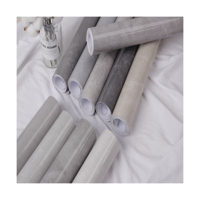 주문 롤 크기 61cm * 5m PVC 비닐 벽지 욕실 자착 및 방수 DIY 대리석 디자인 online manufacture