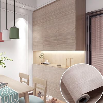 comprare Tappezzeria a prova di umidità di legno falso 100m Peel And Stick Tappezzeria rimovibile online manufacture