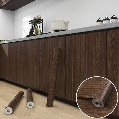 comprar Decoración de interiores Papel de pared autoadhesivo con efecto 3D y diseño de grano de madera en rayas plaid online manufacture