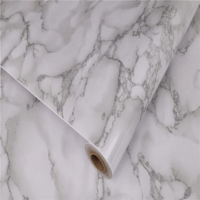 comprar Papel de pared autoadhesivo a prueba de humedad Moderno revestimiento de mármol para paredes de baño y cocina online manufacture