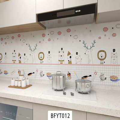 Mua Trà và dán tự dán Đẹp có thể tháo ra Trên bếp Backsplash Phòng tắm 3D Wall Sticker Wallpaper Tiles 0.60m chiều rộng online manufacture