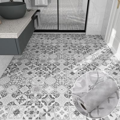 comprar 3M autoadhesivo pegatina de piso de PVC pegatina de piso para la decoración del cuarto de baño del hotel online manufacture