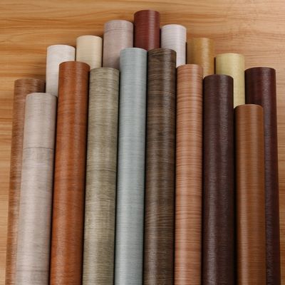 comprare 2m 3m 5m 10m Rollo di carta da parati a grano di legno resistente all'umidità carta da parati autoadesiva online manufacture