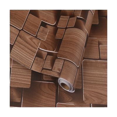 주문 아파트 여름 해변 스타일 목조 벽지 부엌 Backsplash 욕실 책상 책상 책상 책상 라이너 1.96ft * 16.4ft online manufacture