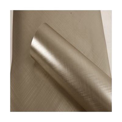 주문 롤 크기 60cm * 2m. 스크래치 방지 금속 스티커 방수 Pvc 자기 접착 금 금속 장식 벽지 부엌 online manufacture