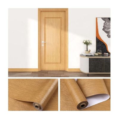 kaufen Moderner Stil PVC Naturholz in Prägung Getreide Selbstklebstoff Dekorationstapete Aufkleber Eichenholztapete online manufacture