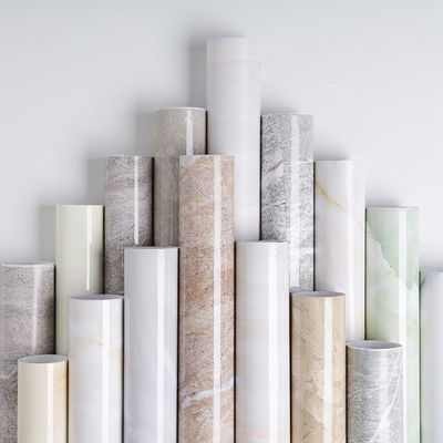 kaufen Moderne Waschbare Marmor-Design PVC Klebstoff Tapete Die ultimative Wohnkultur Lösung online manufacture