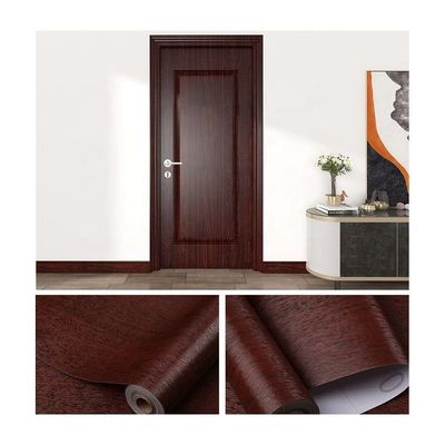 kopen Houtkorrels zelfklevend PVC vinyl wandpanelen Moderne stijl behang contactpapier voor deurstickers online manufacture