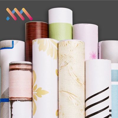 comprar OEM Vinyl Stick On Wallpaper 45cm Plastico pegadizo de espalda Papel de pared mejoras para el hogar online manufacture