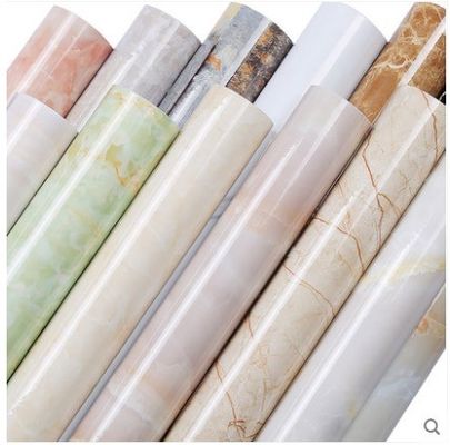 Mua 1.22m hoặc 0.61m Chiều rộng Kích thước cao bóng đá PVC Bức tường dán dán tường cho phòng tắm và nhà bếp Bức tường đá cẩm thạch online manufacture