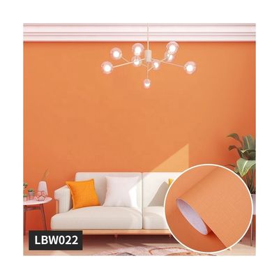 kopen Peel and Stick Plain Wallpaper 60cm * 5m Roll Grootte voor Home Decor Zelfklevend Matt Textured Wandbekleding online manufacture