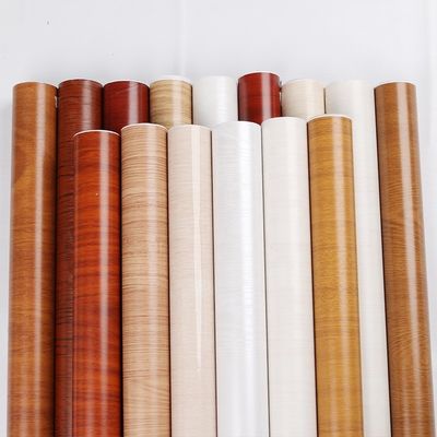 Mua Thương mại 10m Chiều dài màu xám 3D gỗ hạt dán dán tường giấy dán dễ cài đặt online manufacture