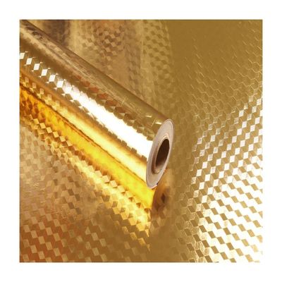 주문 DIY 주방 방수 알루미늄 금속 스티커 벽지 online manufacture