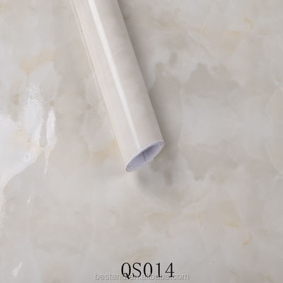 acheter XuanMei papier de contact décoratif en marbre PVC épaisseur de film adhésif 0,2 mm-0,3 mm pour la transformation de meubles online manufacture