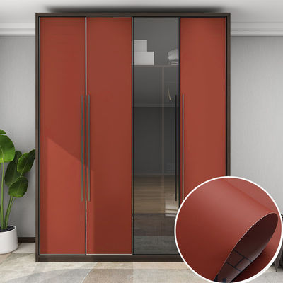 Αγορά Κόκκινο Soft Touch Wallpaper 100m Roll Fire Proof Wallpaper για την κουζίνα online manufacture