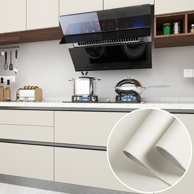 Beli Waterproof dan PVC Material untuk Dekorasi Rumah Warna Solid Backsplash Wallpaper online manufacture