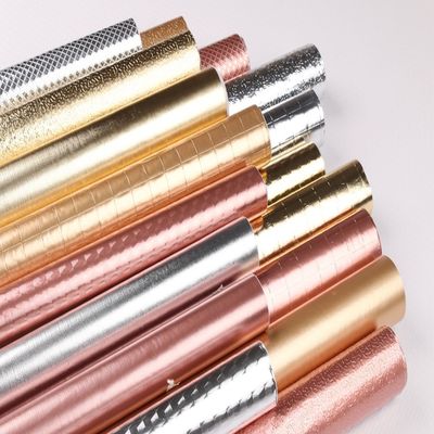 주문 금 패턴 PVC 벽 스티커 고 광택 금 접착용 종이를 가진 부엌 가구 online manufacture