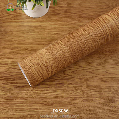 주문 가구 리노베이션용 자착성 고 광택 나무 곡물 필름 PVC 장식 필름 online manufacture