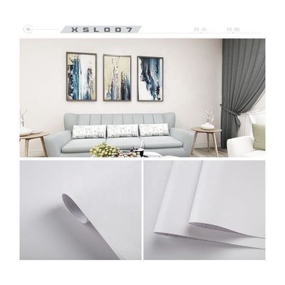 comprar Hotel Blanco plano papel de pared extraíble de cáscara y adhesivo autoadhesivo 3D película de panel decorativo perfecto para la decoración del hotel online manufacture
