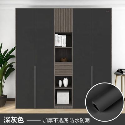 주문 PVC 필름 검은 스티커 벽지 매트 포일 부드러운 터치 벽지 online manufacture