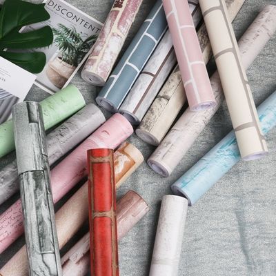 comprar Papel de parede de apartamento PVC Adesivo para decoração de sala de estar Papel de parede 3d Decoração de casa online manufacture