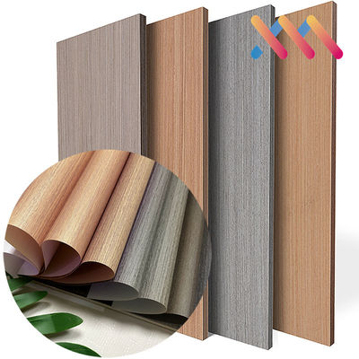 comprar Película de PVC de vacío de grano de madera Película de laminado de PVC para paneles de MDF de muebles online manufacture