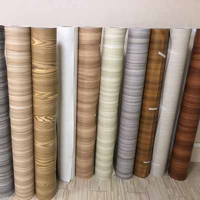 kopen Vacuümpers Decoratieve meubelfilm Gedrukt PVC zelfklevend folie online manufacture
