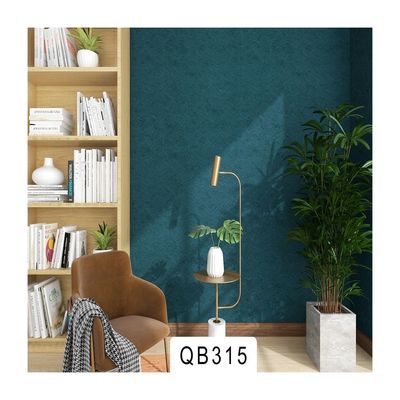 comprar Papel de parede de tecido de vinil de tecido verde escuro 68cm 136cm Papel de parede de tecido de Damasco online manufacture