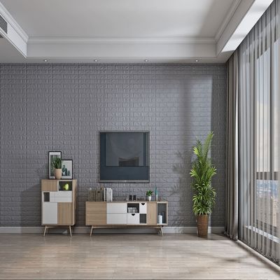 acheter Tapis peint en mousse 3D en brique PE Tapis peint en mousse 120-150g/PCS autocollant de panneau murale décoration de la maison pour le mur online manufacture