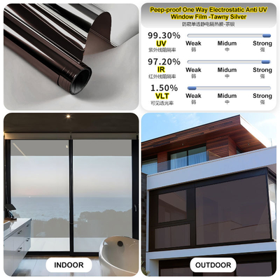 Buy UV Protection Anti-Security Solar Control Roll Waterproof Heat Rejection Window Tinting Film Heat-Insulating Window Sticker online manufacture
