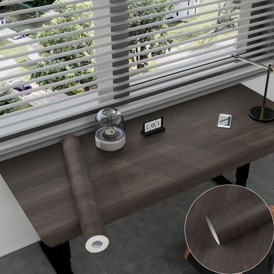 Beli Wallpaper Butiran Kayu Anti-Lembap Gulungan PVC Perekat-Diri online manufacture