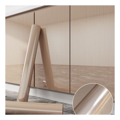 Transform Your Home with Self Adhesive Gold Stainless Steel Contact Paper Rust Resistant and Waterproof Features