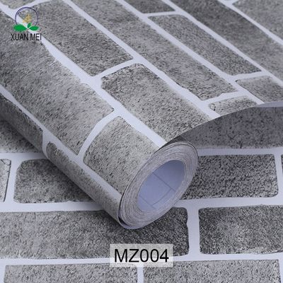 3D Stone Brick Wall paper 3D Removable Wallpaper vintage style wallpaper sticker