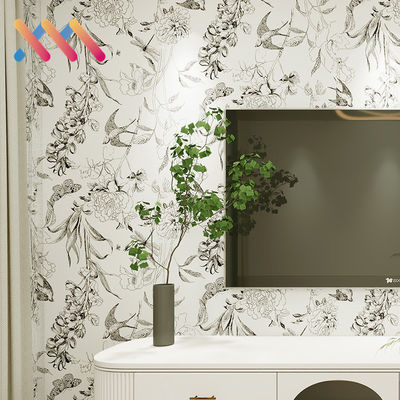 Self Adhesive Waterproof 3D Natural Flower Wallpaper for Easy Installation on Any Smooth and Clean Surfaces