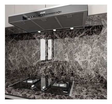 Peel Off Marble Wallpaper Heat Resistant 10m Black Marble Effect Wallpaper