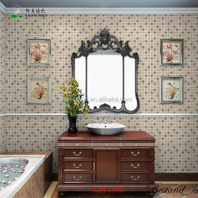 Water-proof Self-adhesive Vinyl Wallpaper for Kitchen/Bathroom Decoration Wallpaper Sticker
