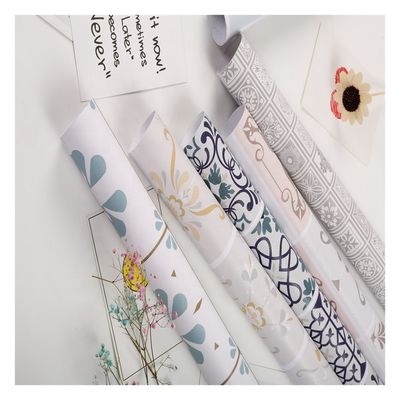 PVC Self-Adhesive Wall Sticker for Bathroom Waterproof Kitchen Countertop Decorative Tile Wallpaper