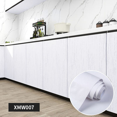 Hotel Wood Look Wallpaper 1.22m*50m Wood Grain Peel And Stick Wallpaper