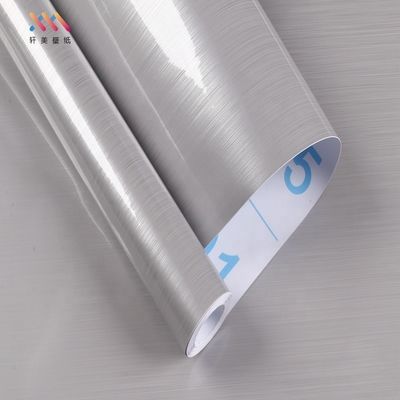 metallic film Self Adhesive Wallpaper Roll Modern Design Style and Durability