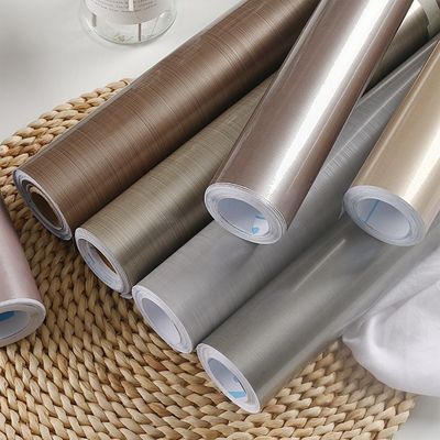 Glossy Vinyl Self-adhesive Sticker for Kitchen Cabinet Door Decor Film