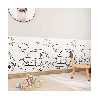 Modern Design Kids Scribble Removable Blackboard Sticker for Kids Educational Tool